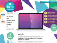 Tablet Screenshot of japassei.pt
